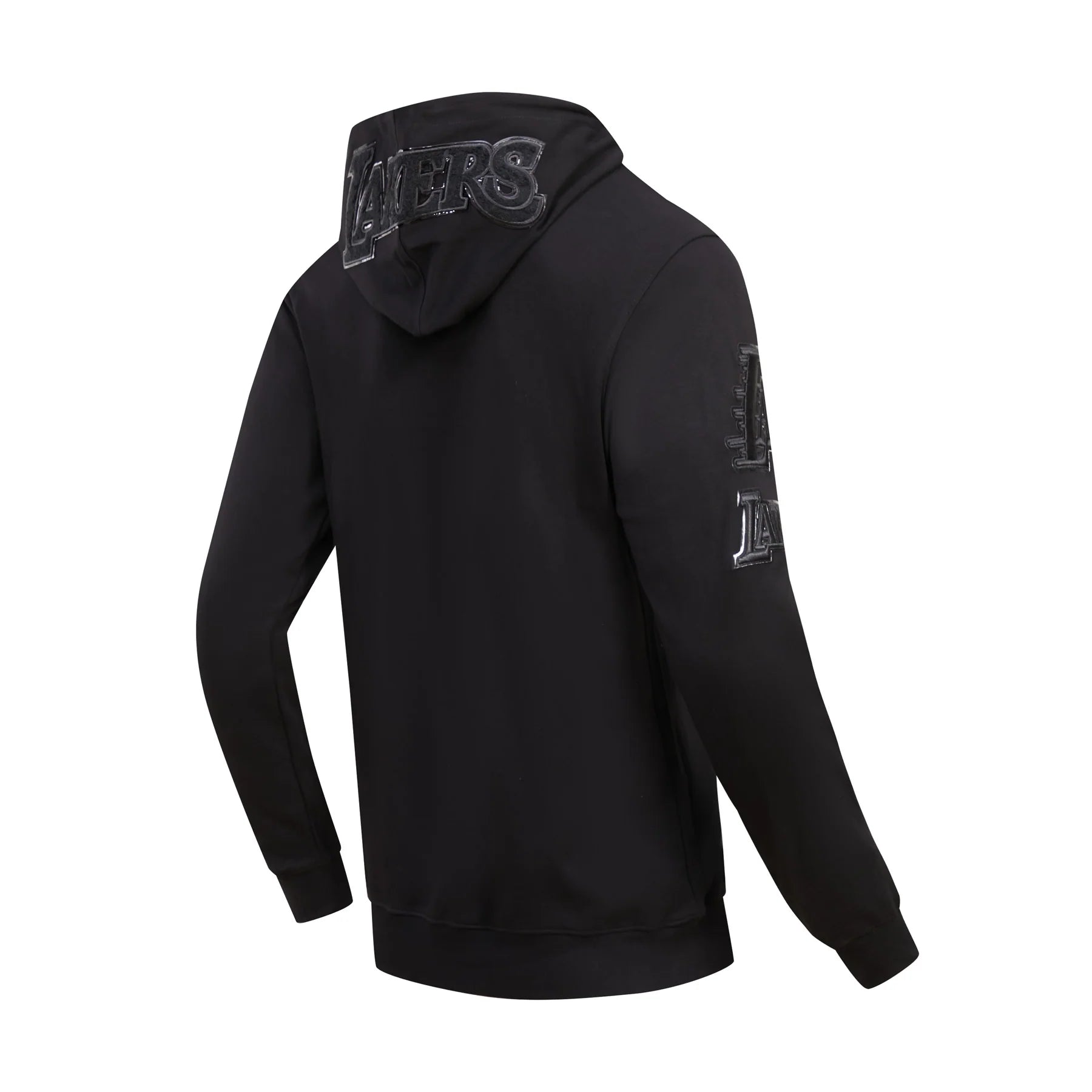 NBA LOS ANGELES LAKERS TRIPLE BLACK ZIPPER HOODIE