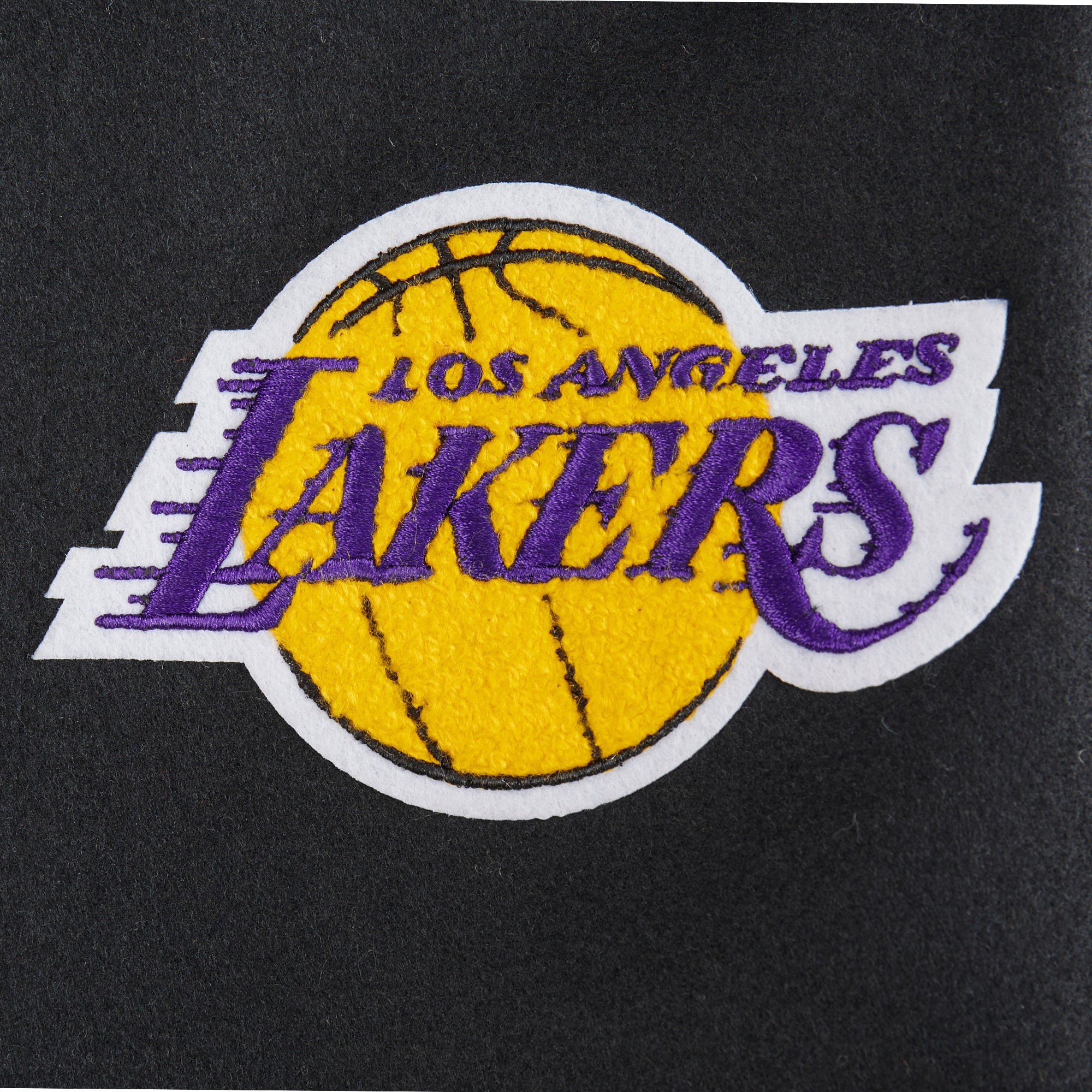 NBA LOS ANGELES LAKERS CLASSIC BIG BOYS WOOL VARSITY JACKET