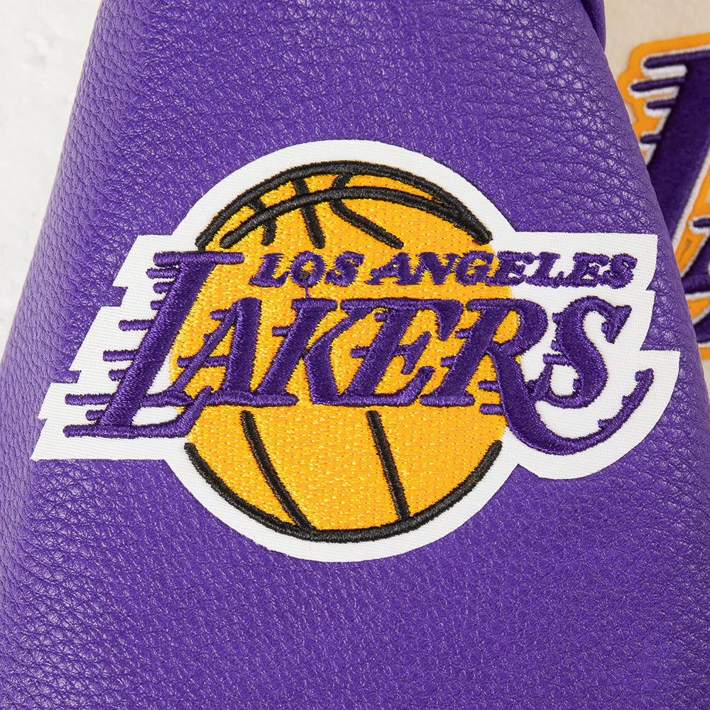 NBA LOS ANGELES LAKERS RETRO CLASSIC BIG BOYS RIB WOOL VARSITY JACKET