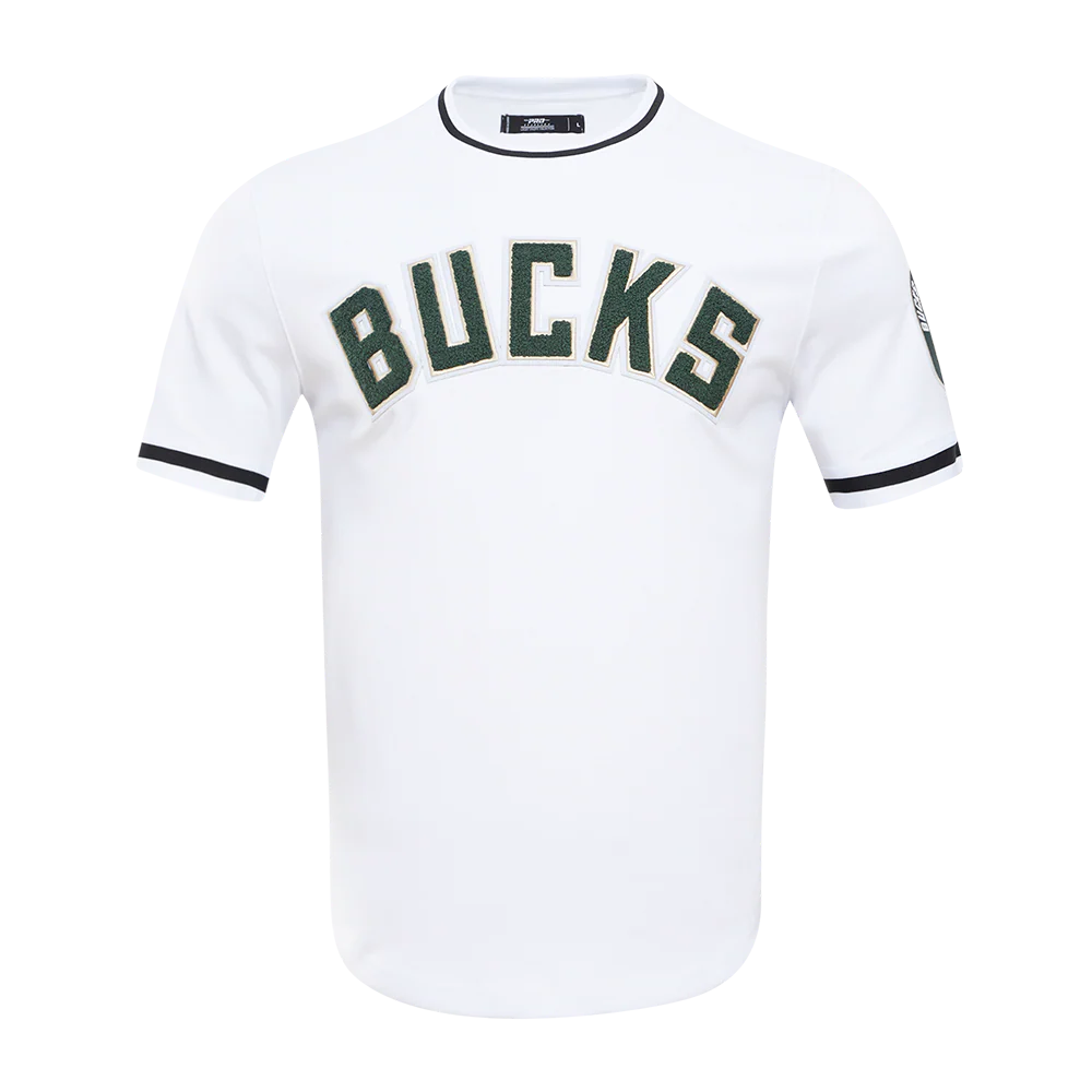 NBA MILWAUKEE BUCKS CLASSIC CHENILLE MEN'S TEE