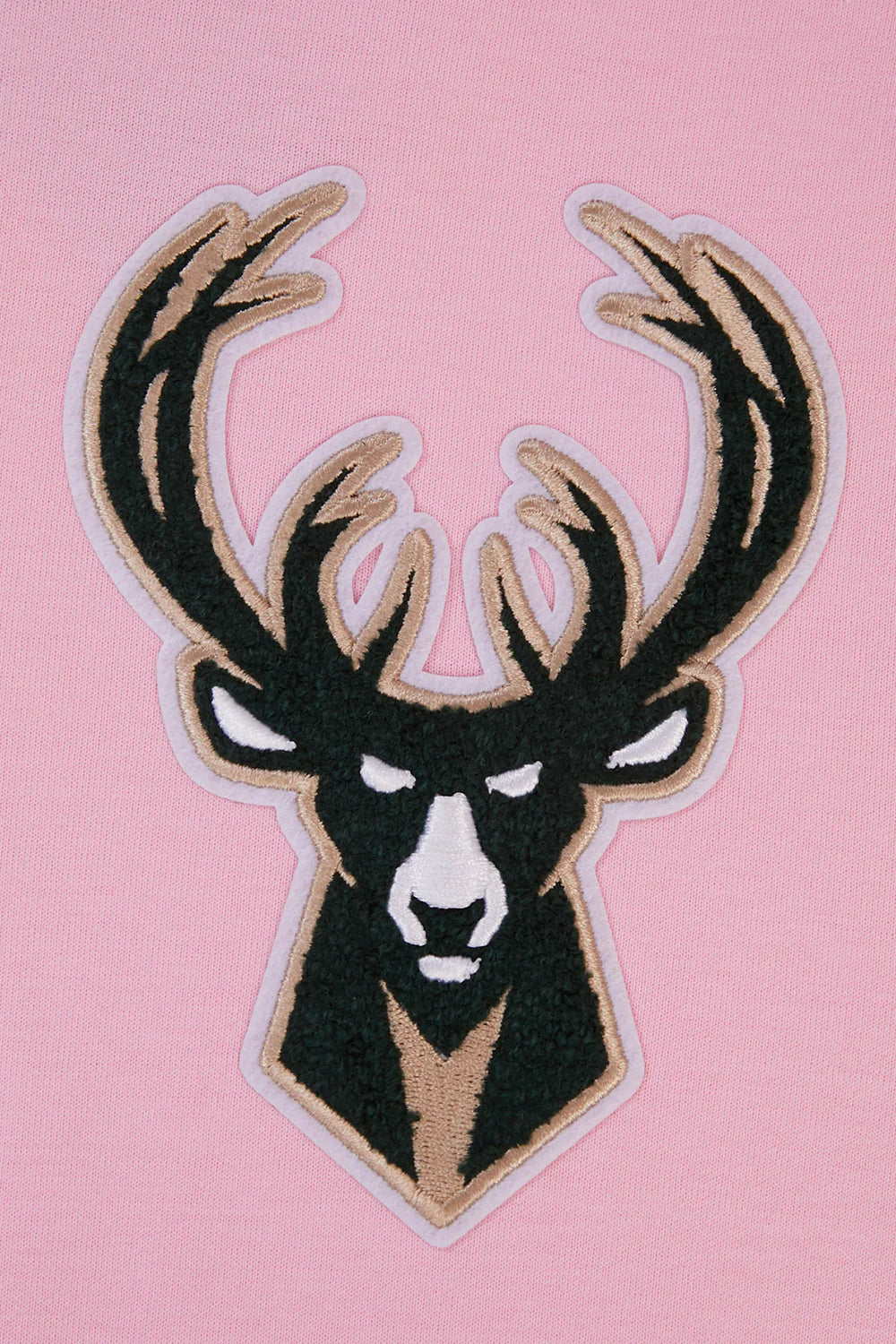 NBA MILWAUKEE BUCKS CLASSIC CHENILLE MEN'S FULL ZIP PULLOVER HOODIE