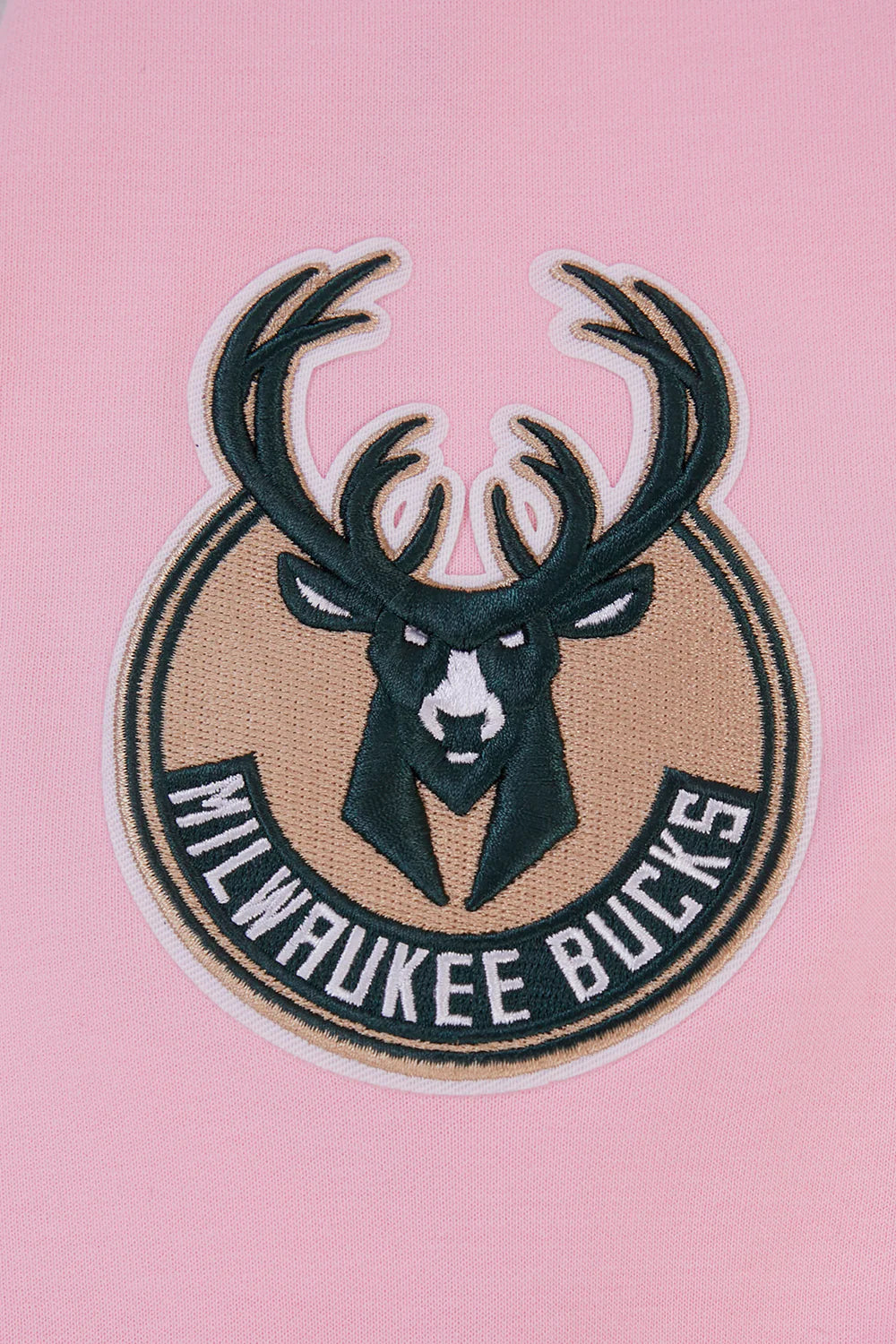 NBA MILWAUKEE BUCKS CLASSIC CHENILLE MEN'S FULL ZIP PULLOVER HOODIE