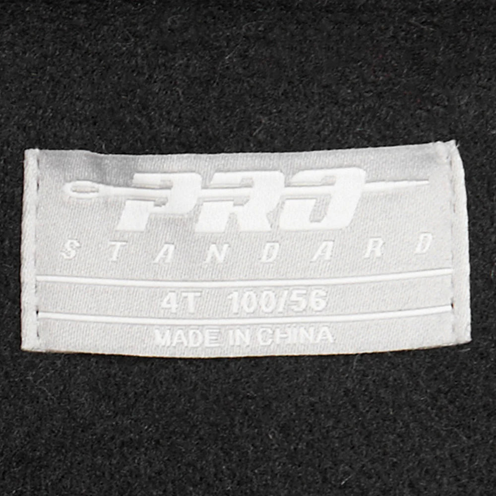 NBA MEMPHIS GRIZZLIES TRIPLE BLACK TODDLER BOYS WOOL VARSITY JACKET