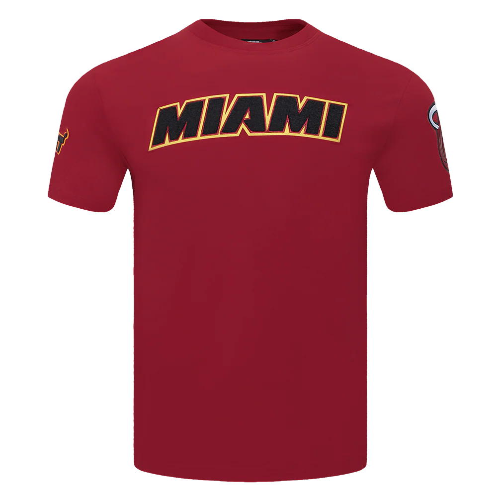 NBA MIAMI HEAT CLASSIC CHENILLE MEN'S TEE