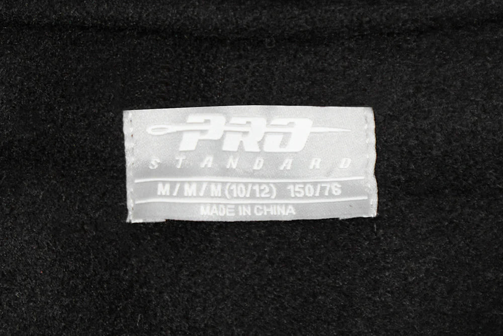 NBA NEW YORK KNICKS TRIPLE BLACK BIG BOYS WOOL VARSITY JACKET