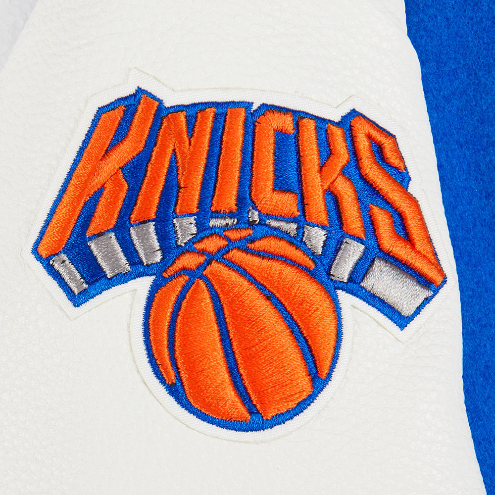 NBA NEW YORK KNICKS CLASSIC TODDLER BOYS WOOL VARSITY JACKET