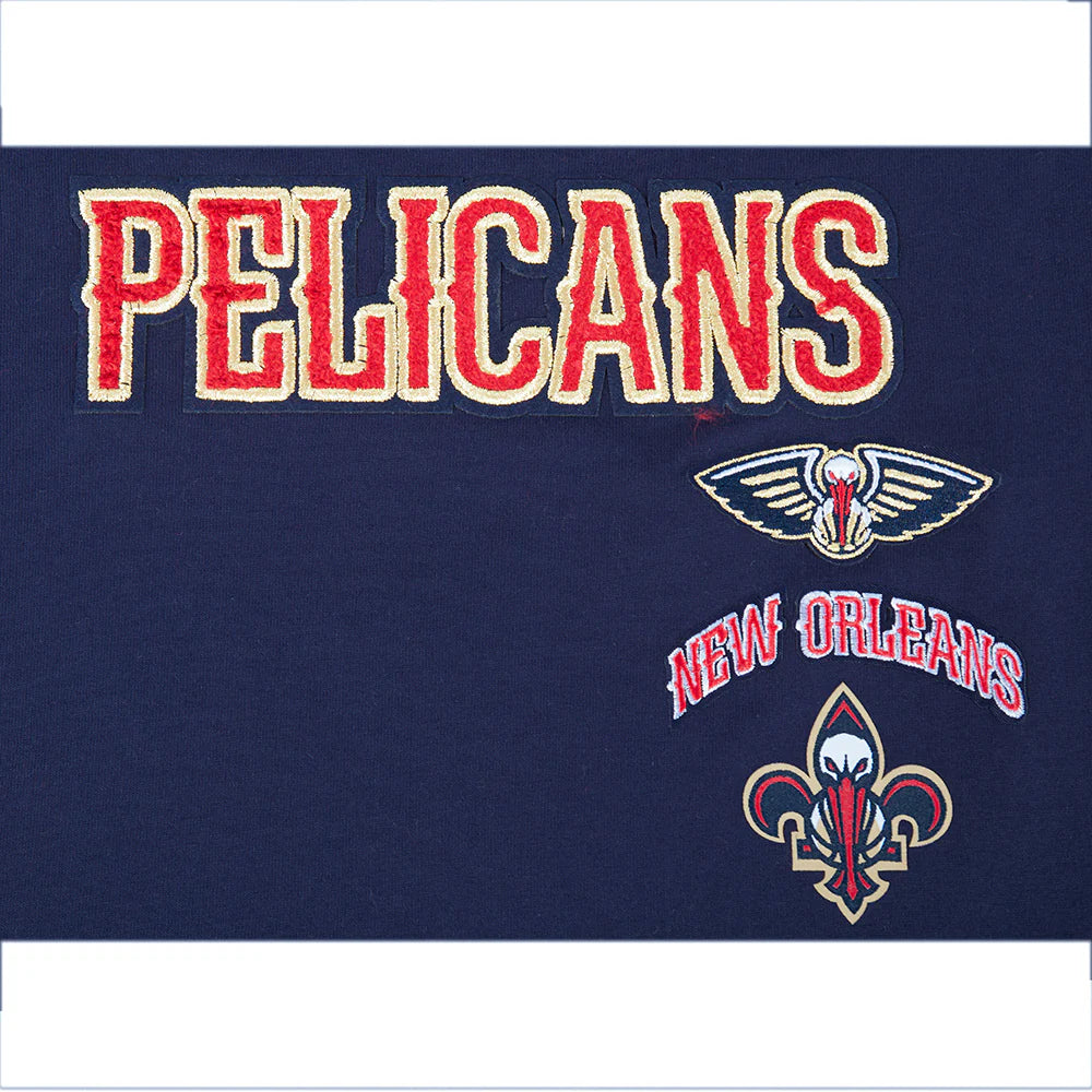 NBA NEW ORLEANS PELICANS RETRO CLASSIC TODDLER GIRLS SHORT SLEEVE BOXY TEE