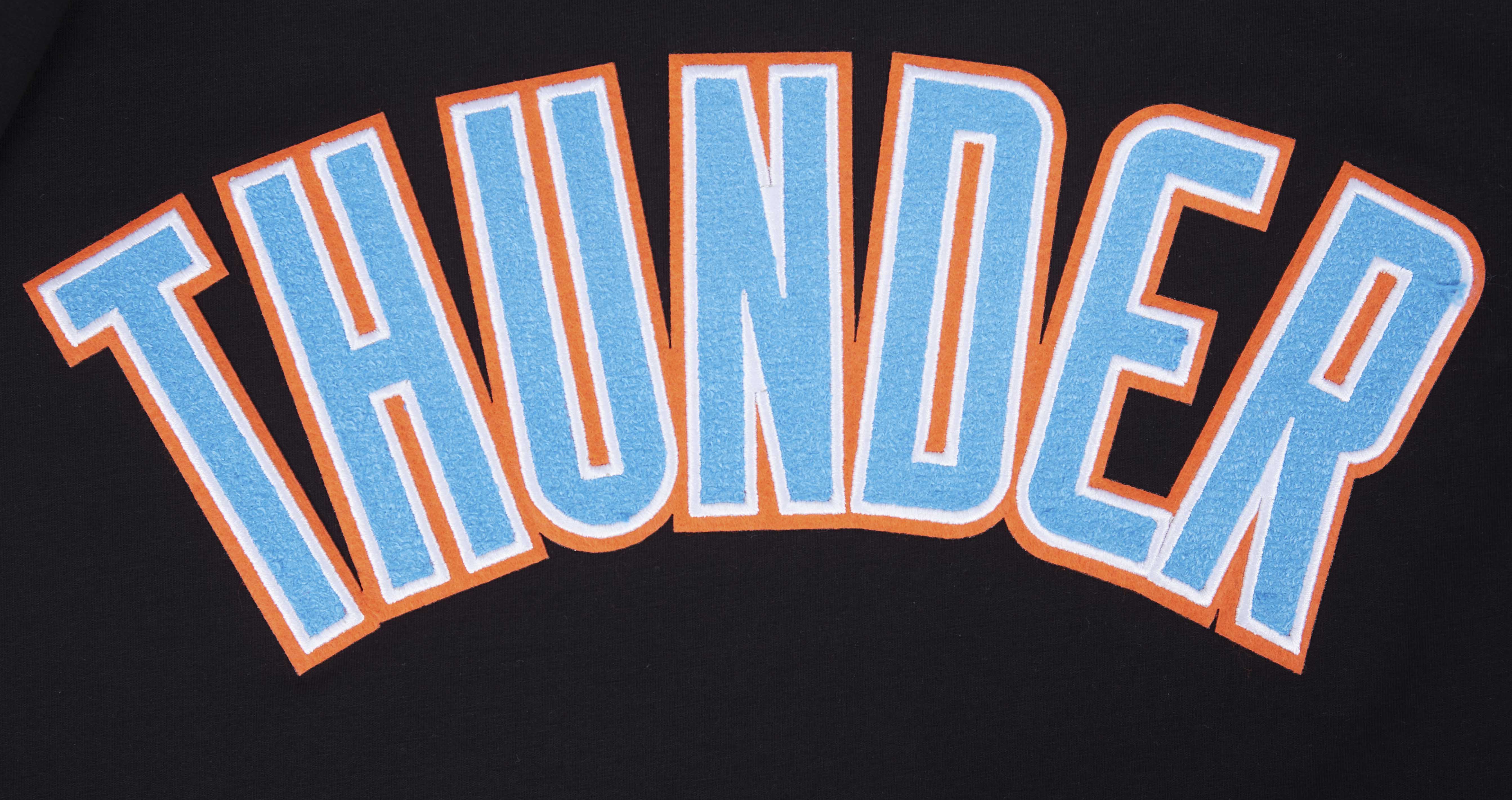 NBA OKLAHOMA CITY THUNDER CLASSIC CHENILLE MEN'S TEE