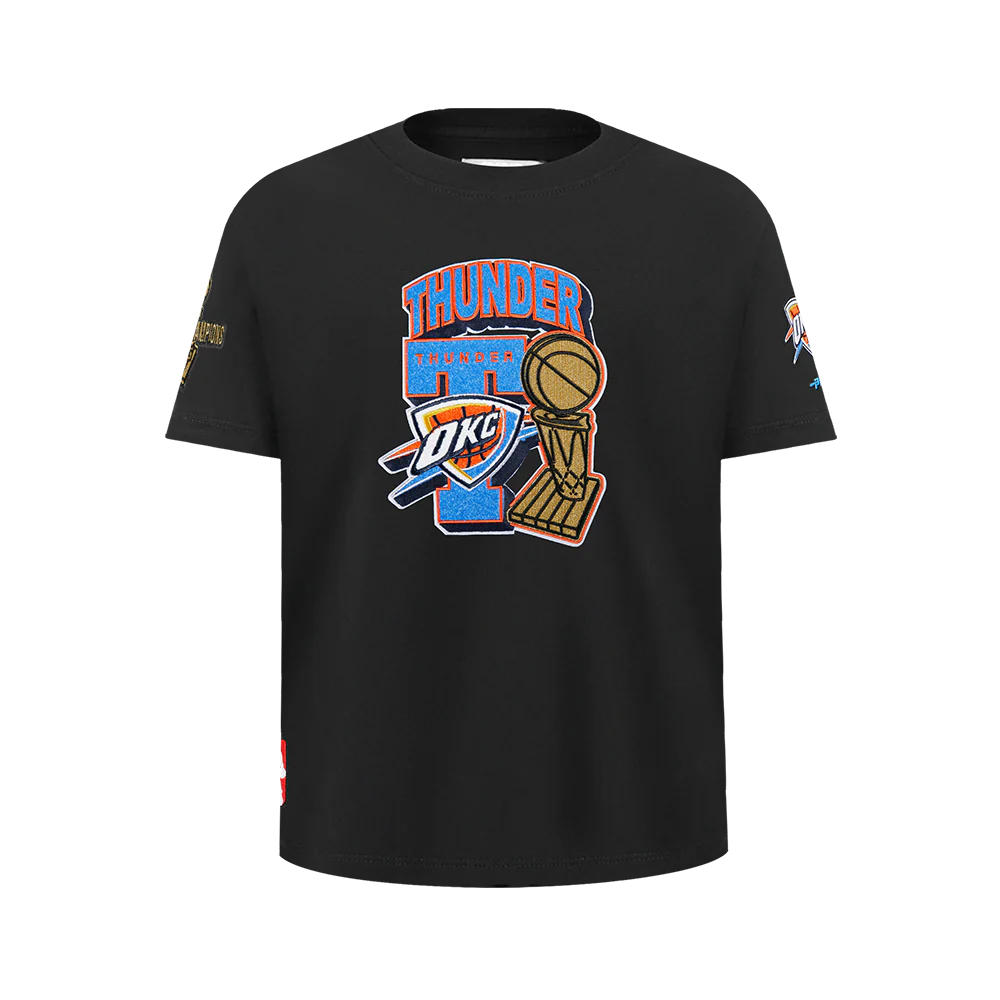 OKLAHOMA CITY THUNDER NBA FINALS 2025 BIG BOY'S SS TEE
