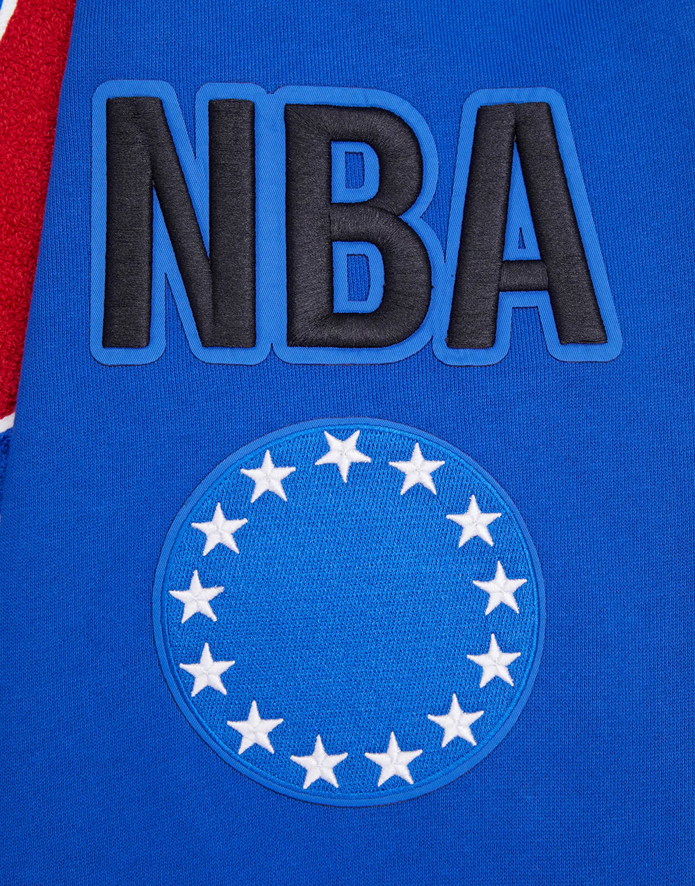 NBA PHILADELPHIA 76ERS MASHUP MEN'S RIB CREWNECK
