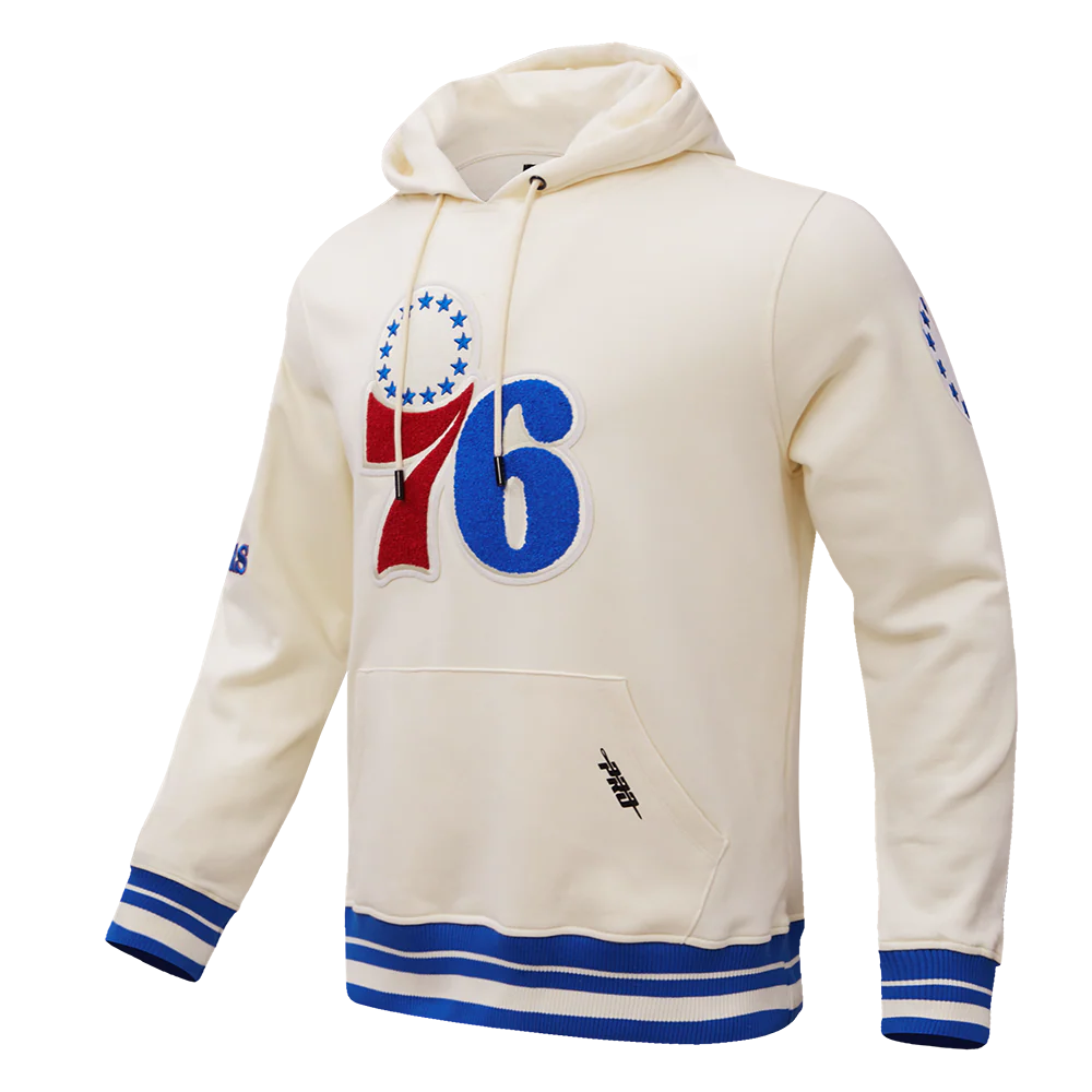 NBA PHILADELPHIA 76ERS RETRO CLASSIC MEN'S PULLOVER HOODIE