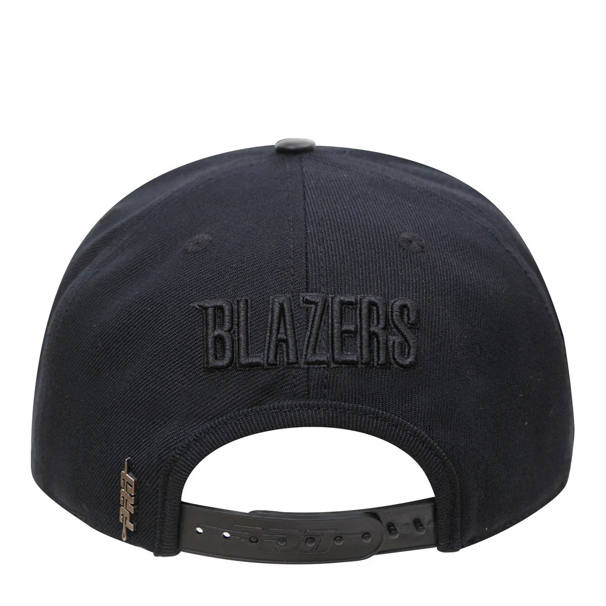 NBA PORTLAND TRAIL BLAZERS TRIPLE BLACK WOOL UNISEX SNAPBACK HAT