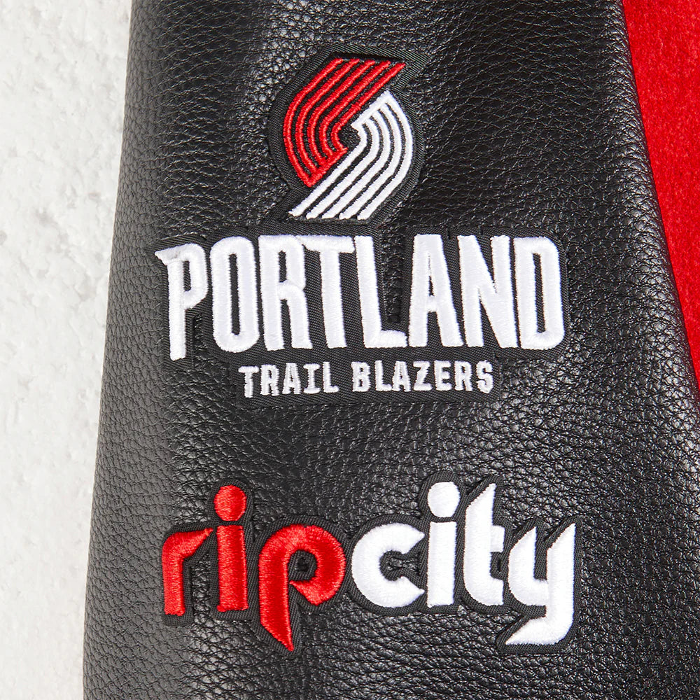 NBA PORTLAND TRAIL BLAZERS CLASSIC LITTLE BOYS WOOL VARSITY JACKET