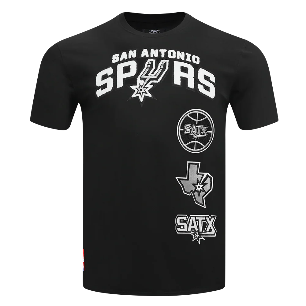NBA SAN ANTONIO SPURS RETRO CLASSIC MEN'S STRIPED TEE
