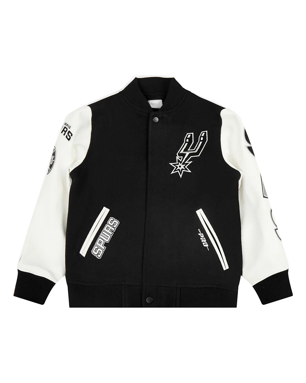 NBA SAN ANTONIO SPURS CLASSIC BIG BOYS WOOL VARSITY JACKET