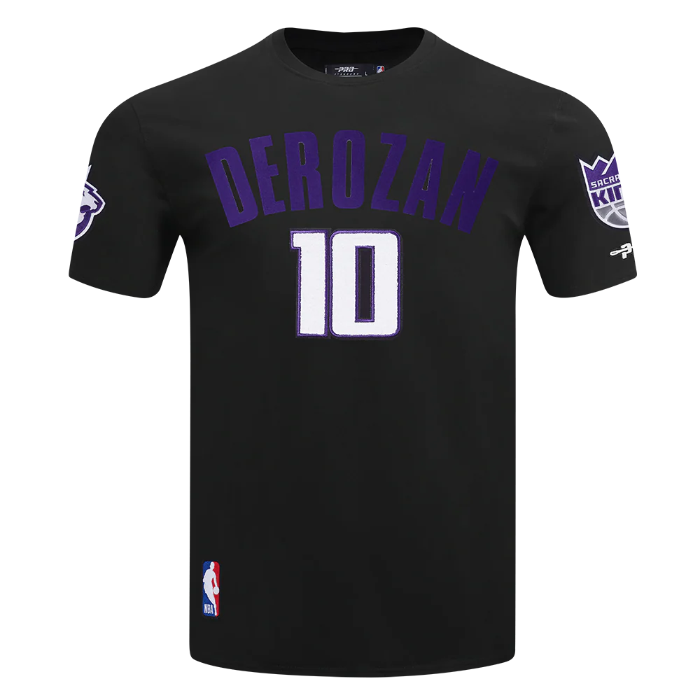 NBA SACRAMENTO KINGS DEMAR DEROZAN #10 CLASSIC PNN MEN'S SJ TEE