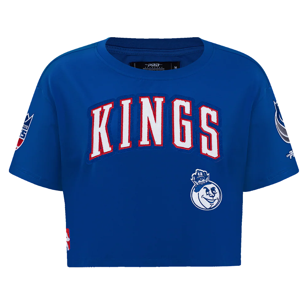 NBA SACRAMENTO KINGS CITY EDITION 24-25 WOMEN'S SJ BOXY TEE