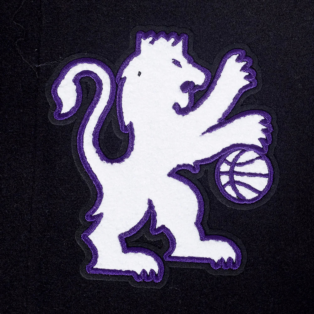 NBA SACRAMENTO KINGS CLASSIC BIG BOYS WOOL VARSITY JACKET