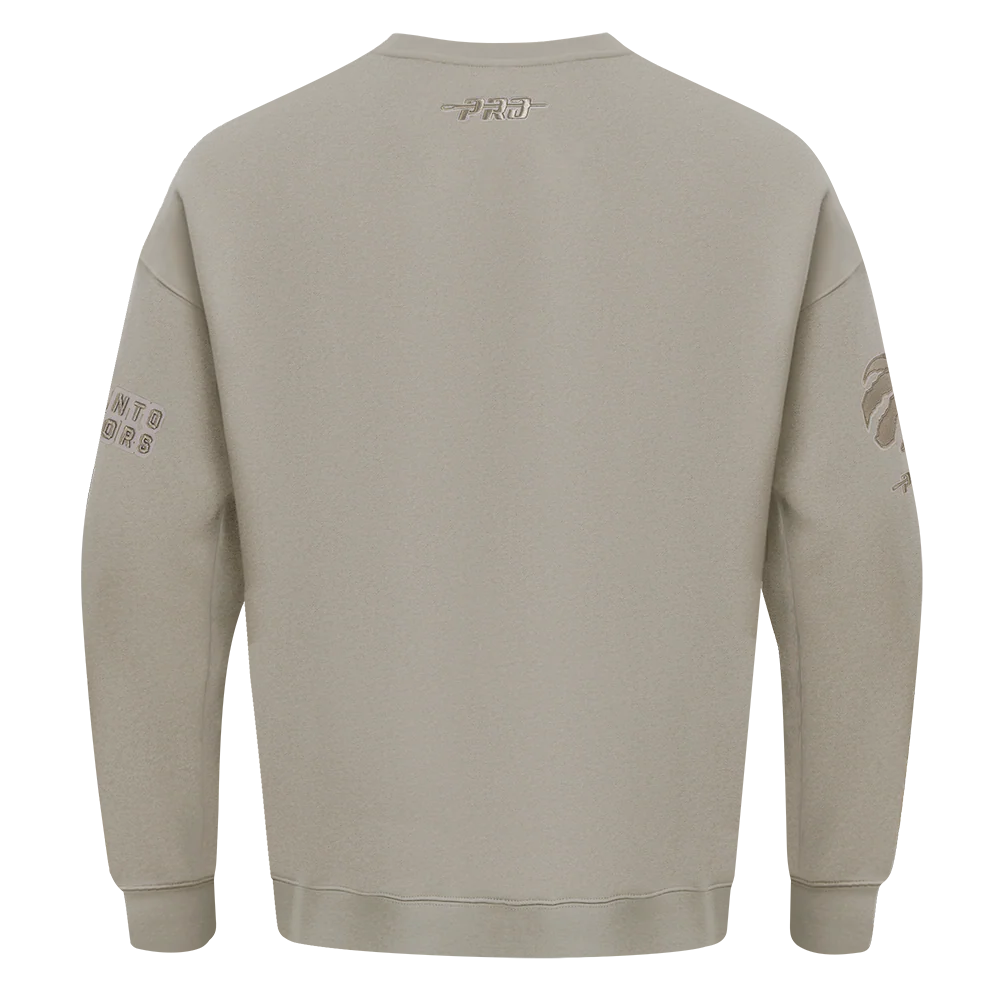 NBA TORONTO RAPTORS SCOTTIE BARNES #4 NEUTRAL PNN MEN'S DROP SHOULDER FLC CREWNECK