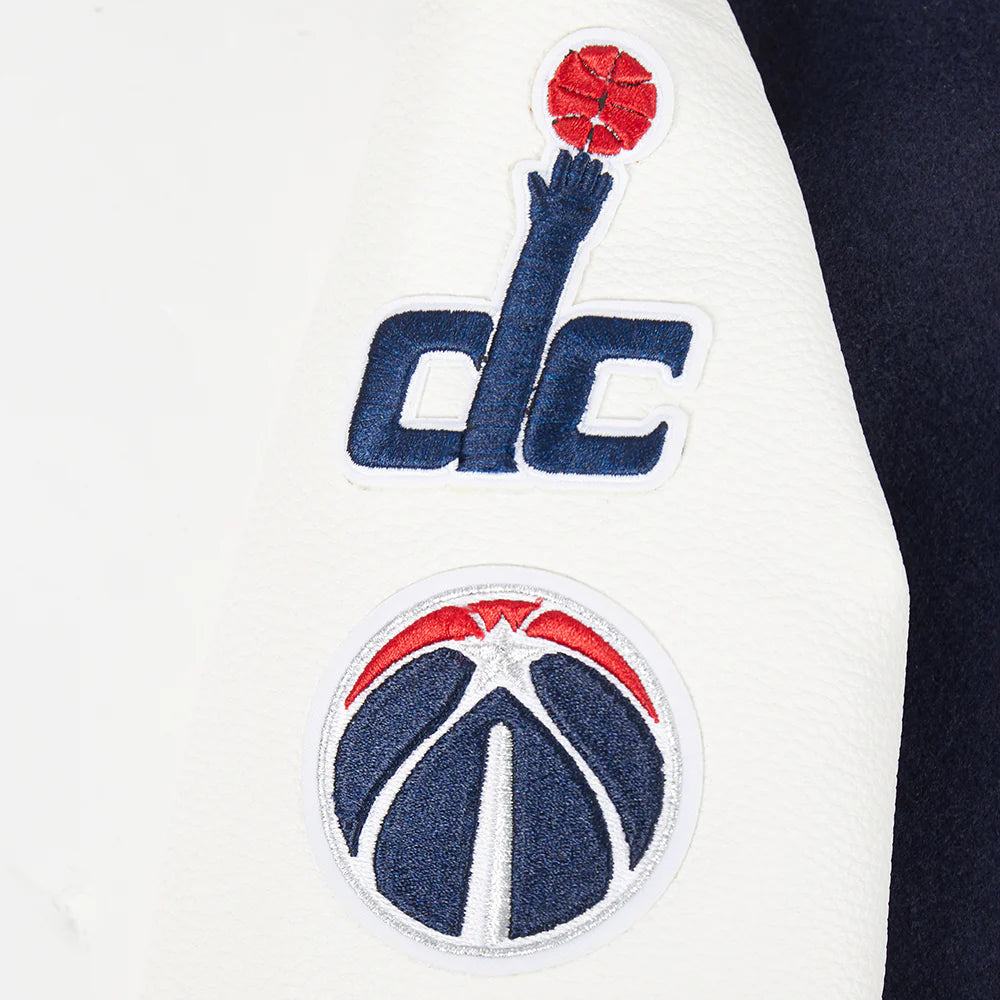NBA WASHINGTON WIZARDS CLASSIC TODDLER BOYS WOOL VARSITY JACKET