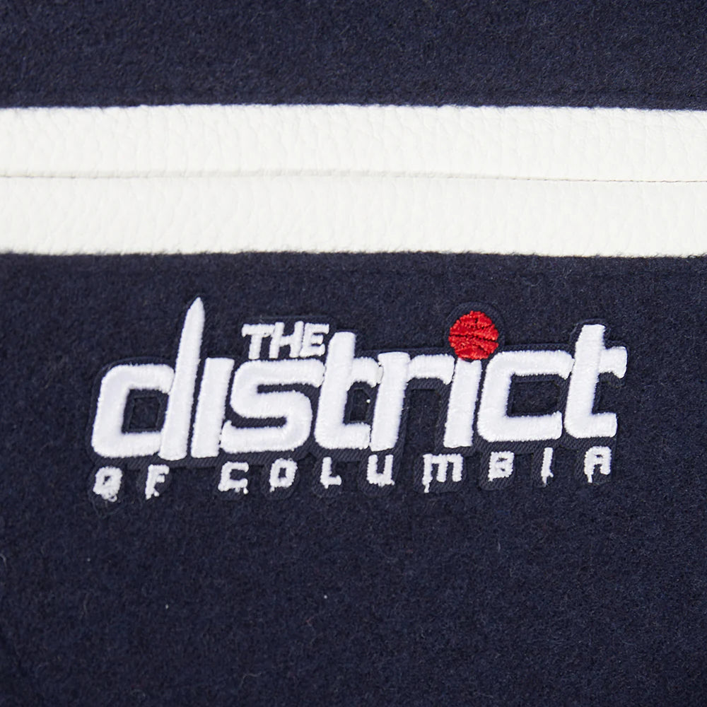 NBA WASHINGTON WIZARDS CLASSIC TODDLER BOYS WOOL VARSITY JACKET