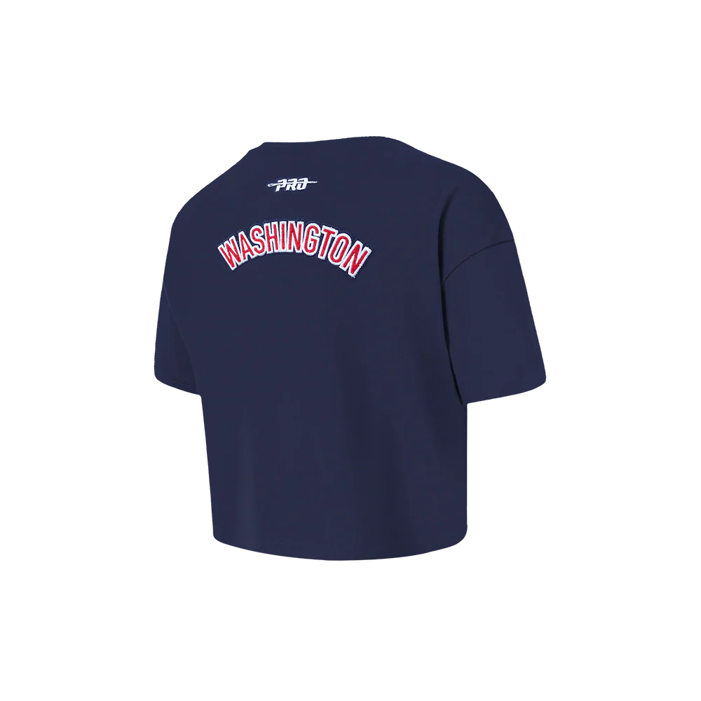 NBA WASHINGTON WIZARDS CLASSIC TODDLER GIRLS SHORT SLEEVE BOXY TEE