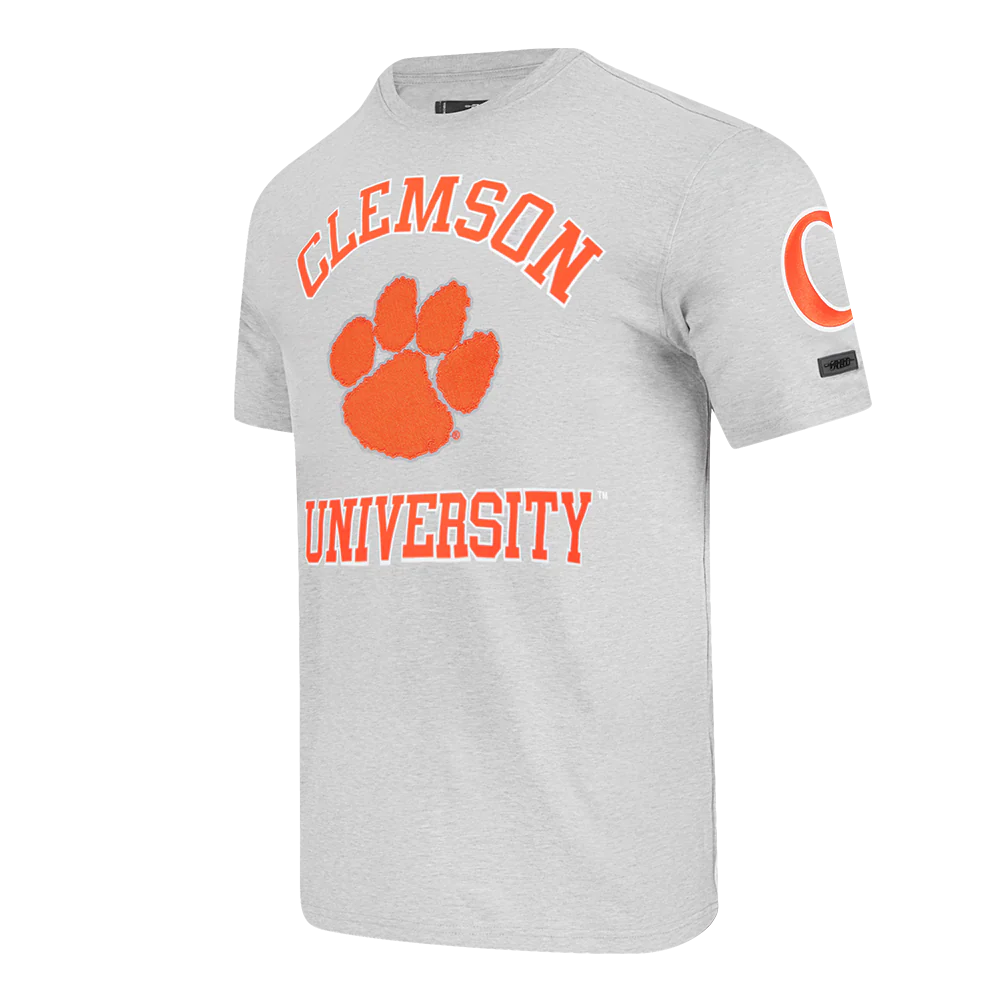 CLEMSON UNIVERSITY CLASSIC MEN'S STACKED LOGO TEE