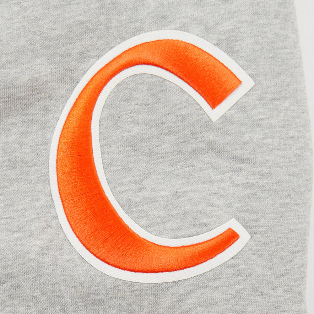 CLEMSON UNIVERSITY CLASSIC MEN'S STACKED LOGO PULLOVER HOODIE