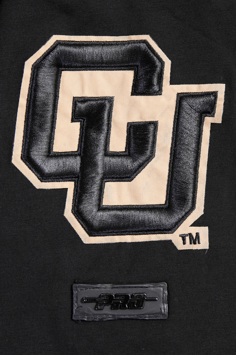 UNIVERSITY OF COLORADO CLASSIC MEN'S STACKED LOGO TEE