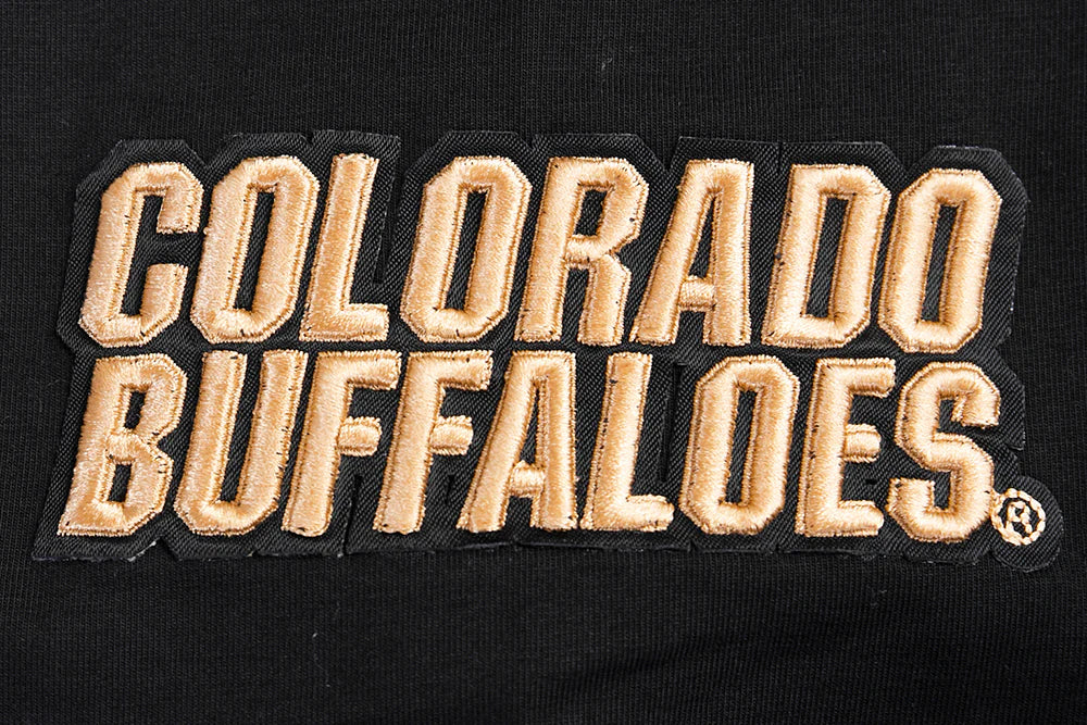 UNIVERSITY OF COLORADO CLASSIC MEN'S STACKED LOGO TEE