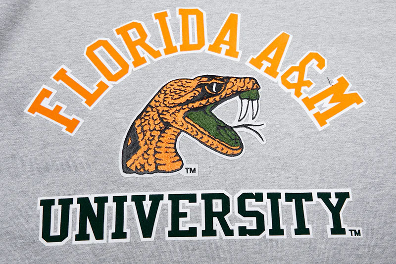 FLORIDA A&M UNIVERSITY CLASSIC MEN'S STACKED LOGO CREWNECK