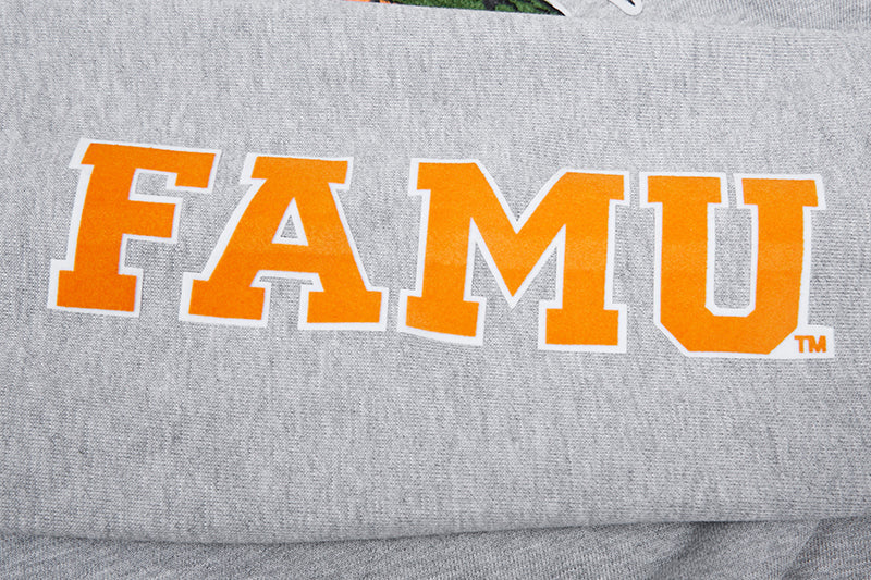FLORIDA A&M UNIVERSITY CLASSIC MEN'S STACKED LOGO CREWNECK