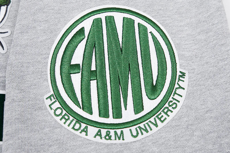 FLORIDA A&M UNIVERSITY CLASSIC MEN'S STACKED LOGO CREWNECK
