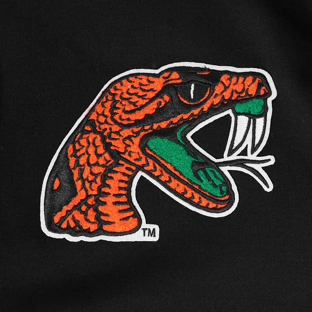 FLORIDA A&M UNIVERSITY CLASSIC MEN'S FULL ZIP PULLOVER HOODIE