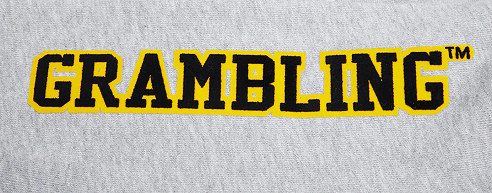GRAMBLING STATE UNIVERSITY CLASSIC MEN'S STACKED LOGO CREWNECK