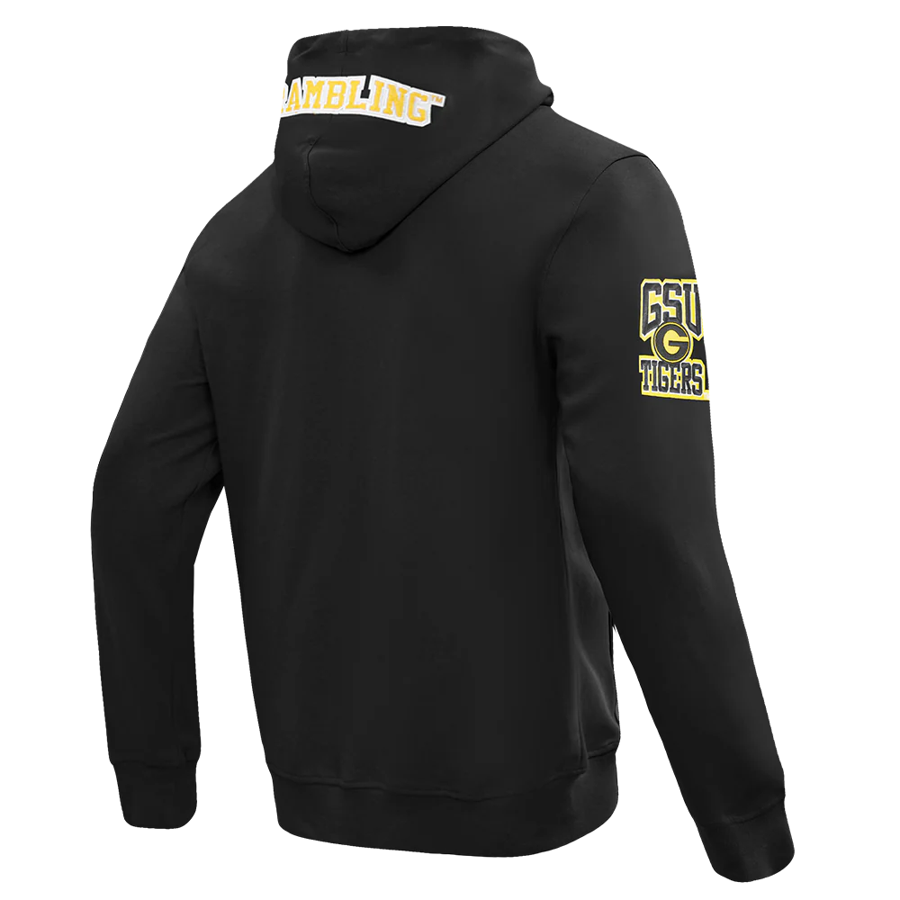 GRAMBLING STATE UNIVERSITY CLASSIC MEN'S FULL ZIP PULLOVER HOODIE