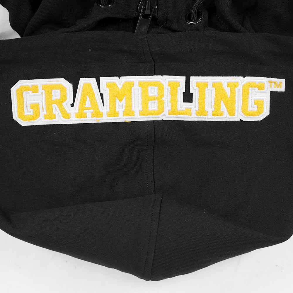 GRAMBLING STATE UNIVERSITY CLASSIC MEN'S FULL ZIP PULLOVER HOODIE
