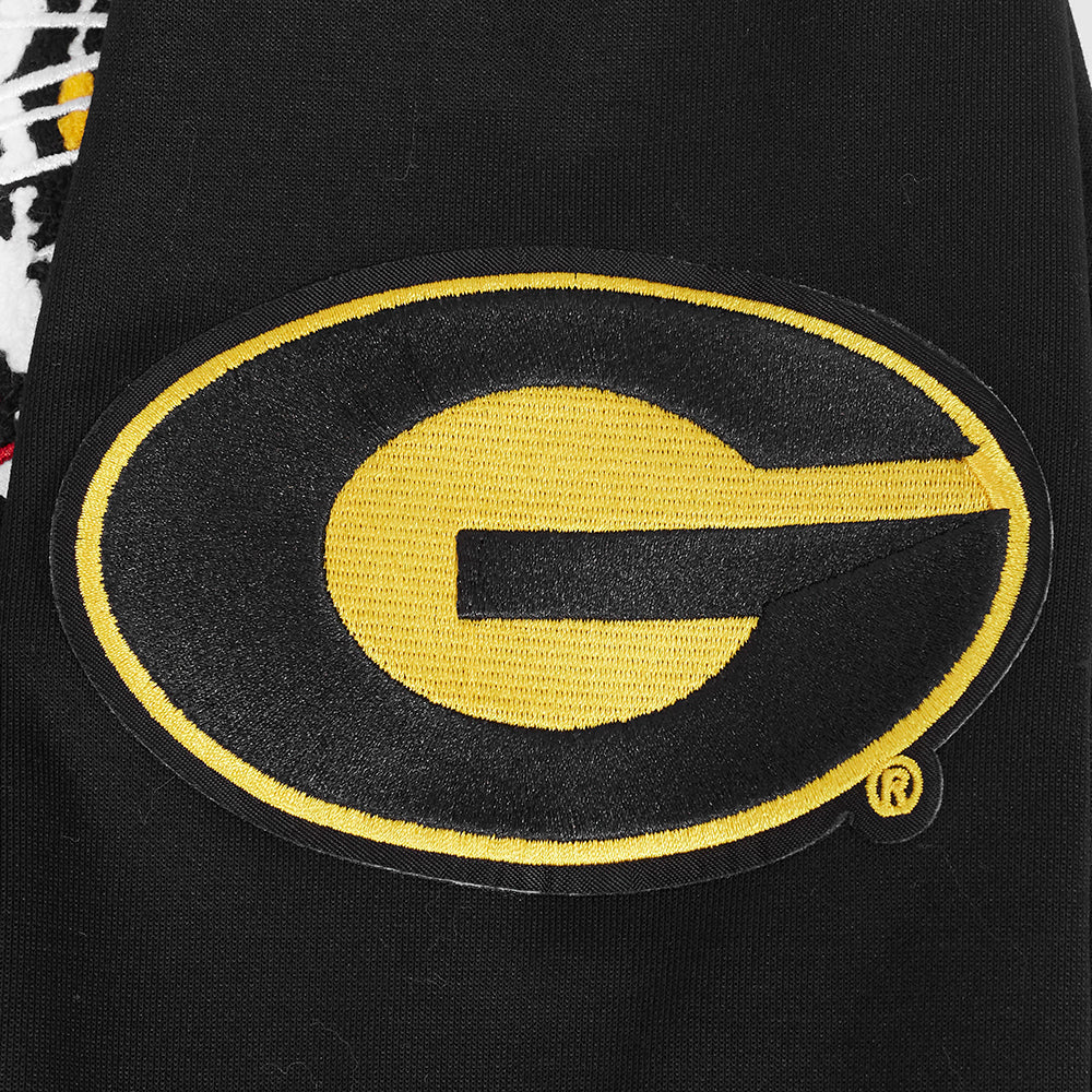 GRAMBLING STATE UNIVERSITY CLASSIC MEN'S FULL ZIP PULLOVER HOODIE