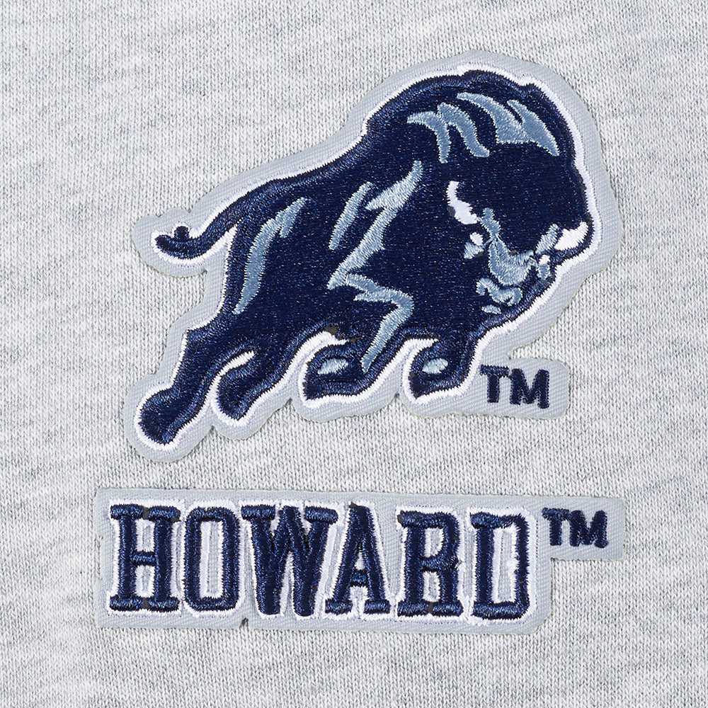 HOWARD UNIVERSITY CLASSIC WOMEN'S FLEECE HOODIE DRESS