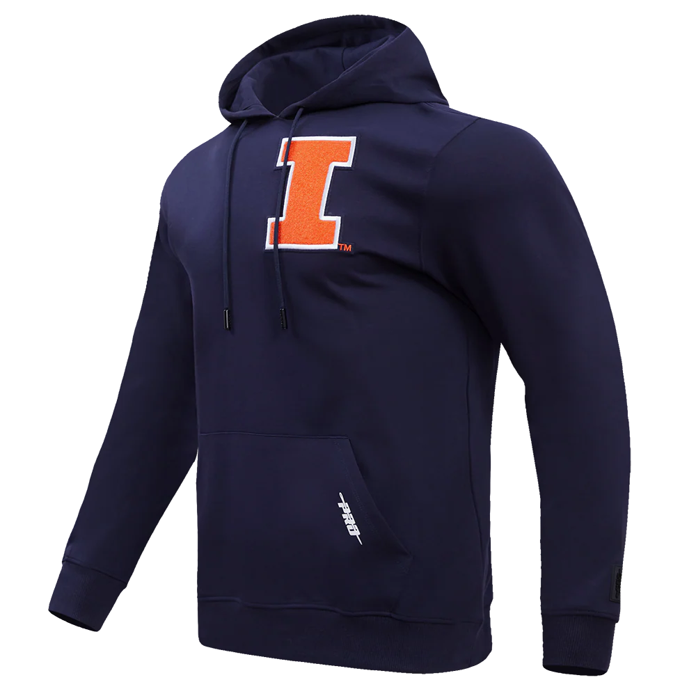 UNIVERSITY OF ILLINOIS URBANA-CHAMPAIGN CLASSIC MEN'S PO HOODIE