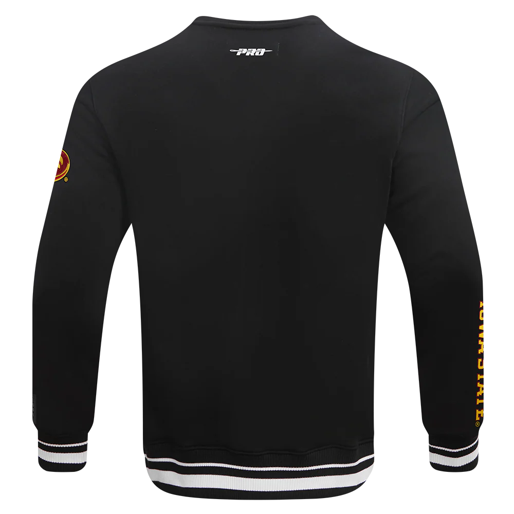 COLLEGE IOWA STATE UNIVERSITY COLLEGE CLASSIC CHENILLE MEN'S RIB FLC CREWNECK