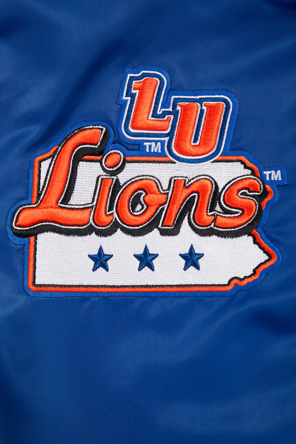 LINCOLN UNIVERSITY HOMECOMING RIB MEN'S SATIN JACKET