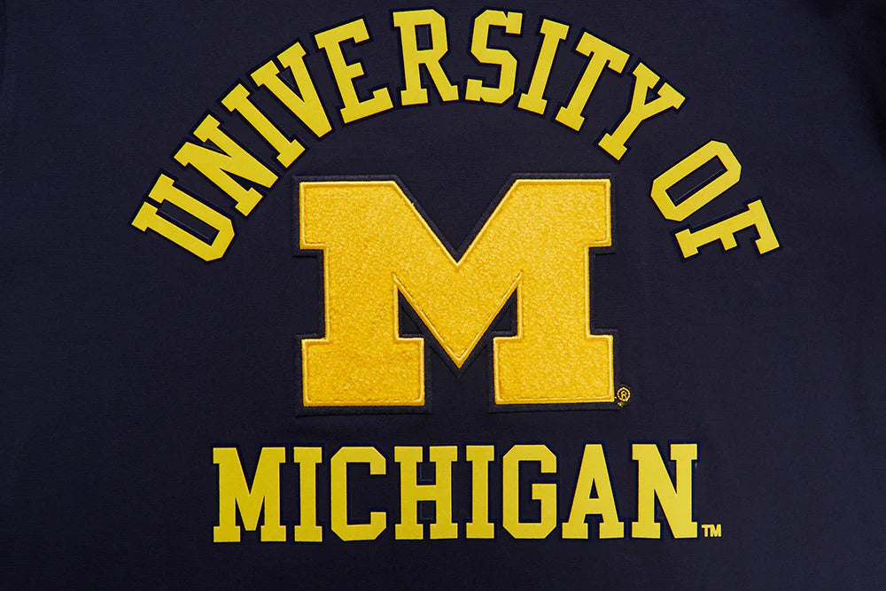 UNIVERSITY OF MICHIGAN CLASSIC MEN'S STACKED LOGO TEE