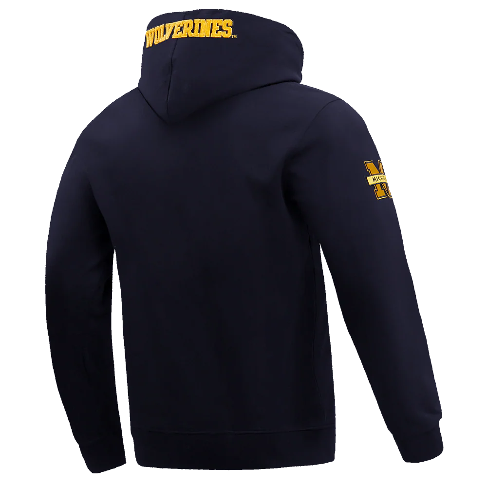 UNIVERSITY OF MICHIGAN CLASSIC MEN'S PULLOVER HOODIE