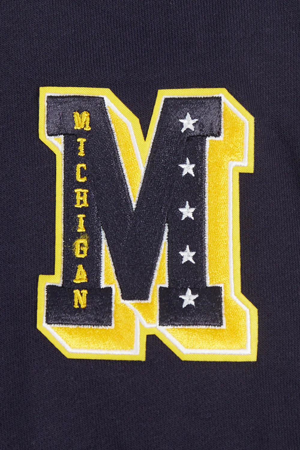 UNIVERSITY OF MICHIGAN CLASSIC WOMEN'S RIB FLEECE CREWNECK
