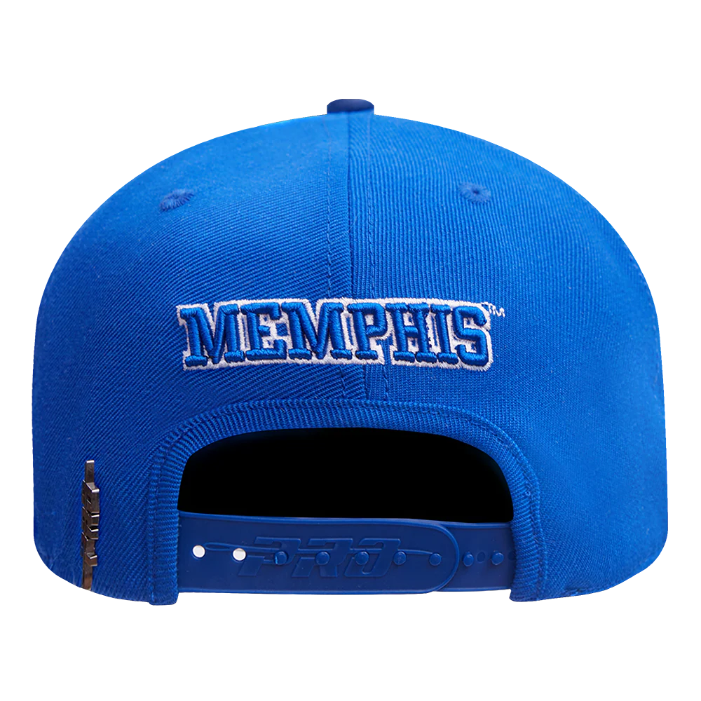 UNIVERSITY OF MEMPHIS CLASSIC UNISEX PRIMARY LOGO WOOL SNAPBACK HAT