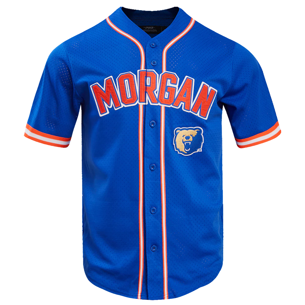 MORGAN STATE UNIVERSITY HOMECOMING MEN'S MESH BUTTON DOWN SHIRT