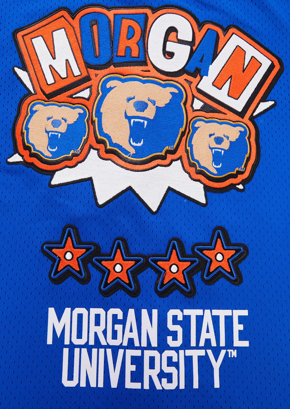 MORGAN STATE UNIVERSITY HOMECOMING MEN'S MESH BUTTON DOWN SHIRT