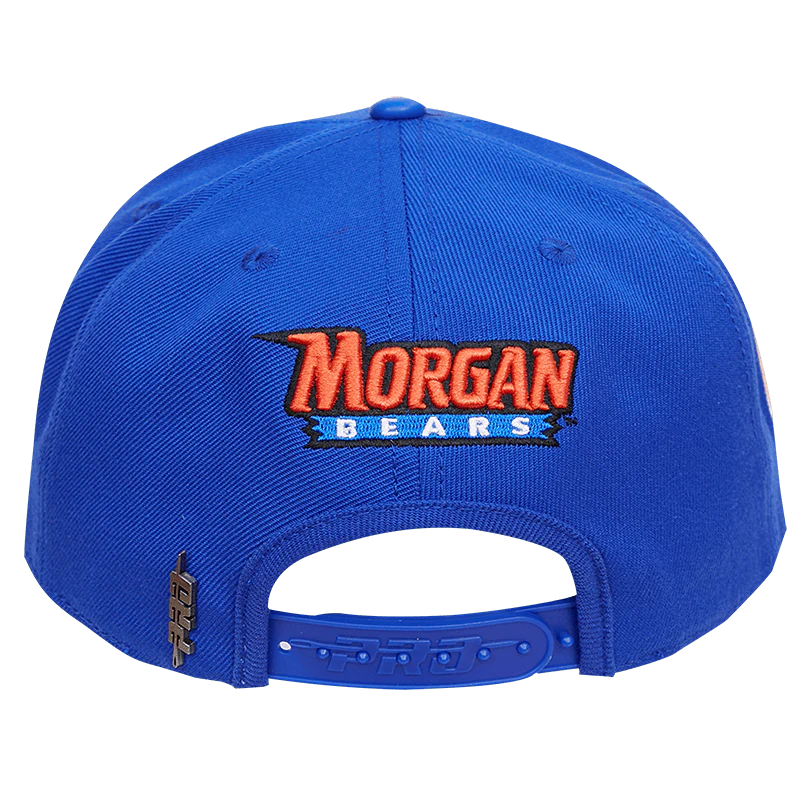 MORGAN STATE UNIVERSITY CLASSIC UNISEX STACKED LOGO WOOL SNAPBACK HAT