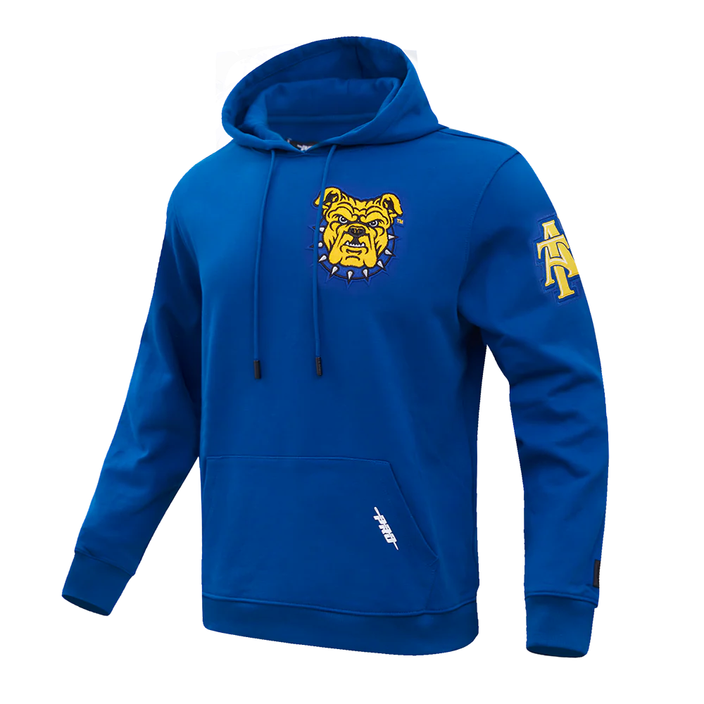 NORTH CAROLINA A&T STATE UNIVERSITY CLASSIC DOUBLE KNIT PULLOVER HOODIE